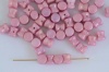 Diablo Pink Chalk Lila Shimmer 03000-14494 Czech Glass Bead x 10g